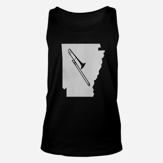 Arkansas Trombone T-shirt Unisex Tank Top - Thegiftio