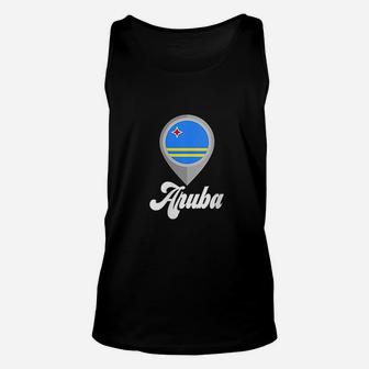 Aruba Flag I Love Aruba Travel Unisex Tank Top - Thegiftio UK