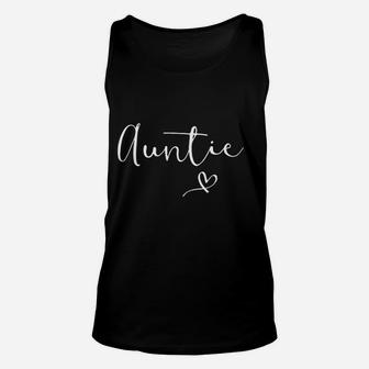 Auntie Women Christmas Mothers Day Birthday Nephew Unisex Tank Top - Seseable