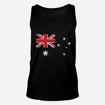 Australian Flag Unisex Tank Top | Crazezy