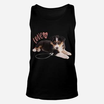 Australian Shepherd Shirt Aussie Mom Dad Love Dog Pet Tee Sweatshirt Unisex Tank Top | Crazezy AU