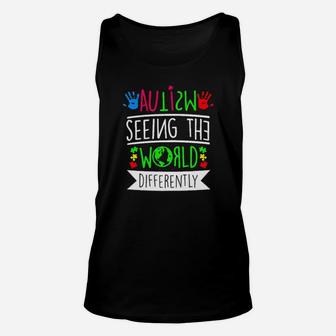 Autism Differently Unisex Tank Top - Monsterry UK