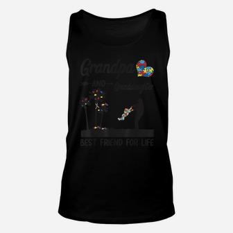 Autism Grandpa And Granddaughter Best Friend For Life Unisex Tank Top | Crazezy AU