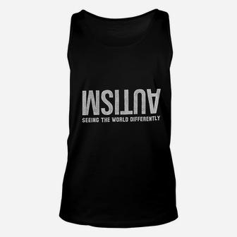 Autism Seeing The World Differently Unisex Tank Top | Crazezy UK