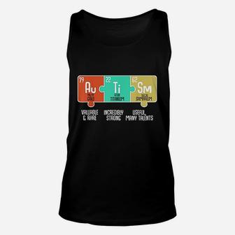 Awareness Periodic Table Elements Unisex Tank Top - Thegiftio