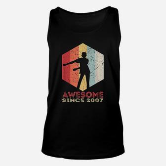 Awesome Since 2007 14Th Birthday Unisex Tank Top | Crazezy UK
