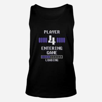 Baby Loading New Player 4 Unisex Tank Top | Crazezy
