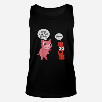 Bacon I Am Your Father Unisex Tank Top | Crazezy UK