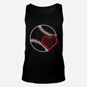 Baseball Love Baseball Player Fan Unisex Tank Top | Crazezy AU