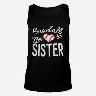 Baseball Sister Unisex Tank Top | Crazezy