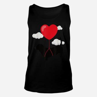 Basset Hound Valentine's Day T Shirt Cute Gift For Dog Owner Unisex Tank Top | Crazezy