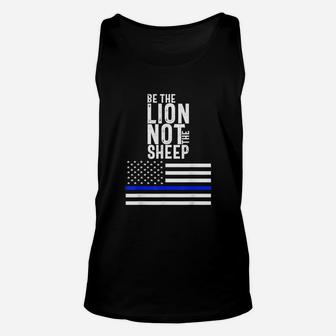 Be The Lion Not The Sheep Unisex Tank Top | Crazezy DE