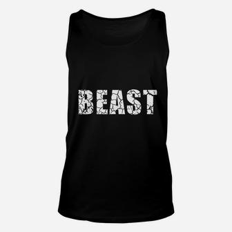 Beast Workout Gym Unisex Tank Top | Crazezy