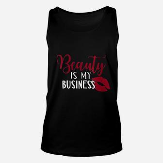 Beauty Is My Business Unisex Tank Top | Crazezy UK