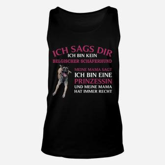 Belgischer Schäferhund Prinzessin TankTop - Seseable