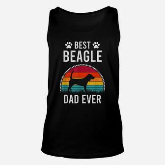 Best Beagle Dad Ever Dog Lover Unisex Tank Top | Crazezy DE