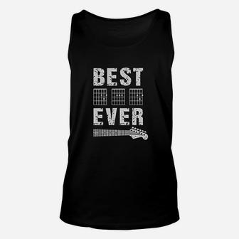 Best Dad Ever Chord Gifts Guitar Unisex Tank Top | Crazezy AU