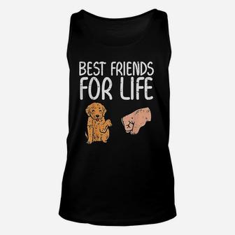 Best Friends For Life Unisex Tank Top | Crazezy