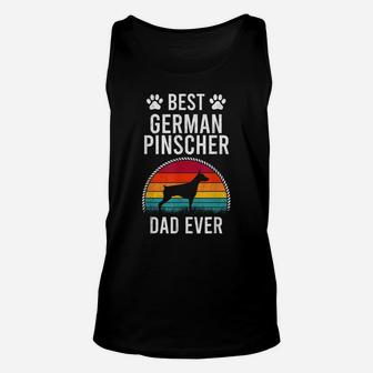 Best German Pinscher Dad Ever Dog Lover Unisex Tank Top | Crazezy CA