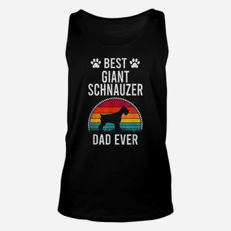 Best Giant Schnauzer Dad Ever Dog Lover Unisex Tank Top | Crazezy AU