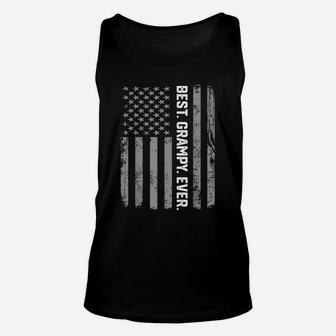 Best Grampy Ever America Flag Gift For Men Father's Day Unisex Tank Top | Crazezy AU