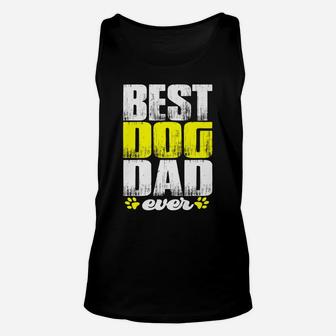Best Lovin Dog Dad Pet Lover Owner Gifts Fathers Day Present Unisex Tank Top | Crazezy AU