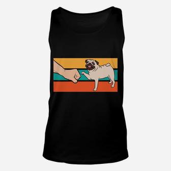 Best Pug Dad Ever Funny Puppy Dog Unisex Tank Top | Crazezy