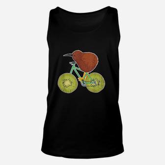 Bicycle For Kiwi Fruit Lovers Unisex Tank Top | Crazezy