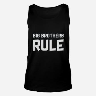Big Brothers Rule Unisex Tank Top | Crazezy