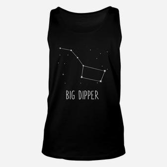 Big Dipper Constellation Cute Space Stargazing Gift Unisex Tank Top | Crazezy