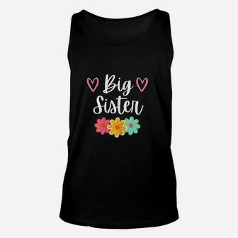 Big Sister A Floral Unisex Tank Top | Crazezy