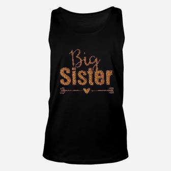 Big Sister Little Sister Family Matching Unisex Tank Top | Crazezy UK