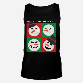 Bipolara Express Ugly Christmas Sweater Funny Humorous Gift Sweatshirt Unisex Tank Top | Crazezy UK