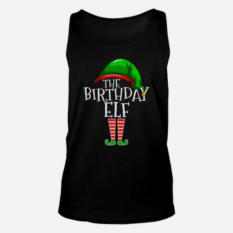 Birthday Elf Group Matching Family Christmas Gifts Holiday Unisex Tank Top | Crazezy CA