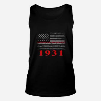 Birthday Standing For The Flag Since Birth Unisex Tank Top | Crazezy AU