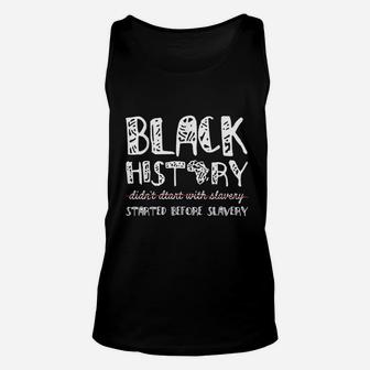 Black History Month Afro African American Pride Black People Unisex Tank Top | Crazezy
