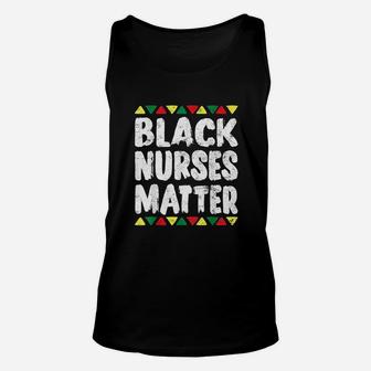 Black Nurses Matter History Month African American Unisex Tank Top | Crazezy CA