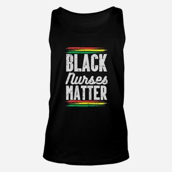 Black Nurses Matter Unisex Tank Top | Crazezy AU