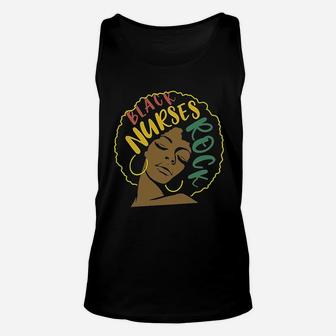 Black Nurses Rock Gift For African American Cna Rn Lpn S Unisex Tank Top | Crazezy