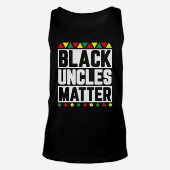 Black Uncles Matter History Month Unisex Tank Top - Thegiftio UK