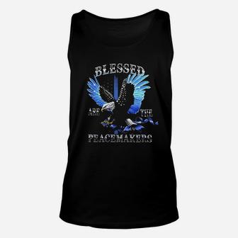 Blessed Are The Peace Makers Unisex Tank Top | Crazezy UK