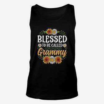 Blessed To Be Called Grammy Unisex Tank Top | Crazezy DE