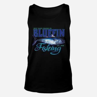 Bluefin Tuna Deep Sea Fishing Unisex Tank Top | Crazezy DE