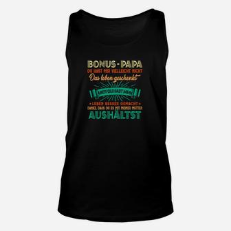 Bonus Papa Unisex TankTop mit Liebevollen Sprüchen, Geschenkidee - Seseable