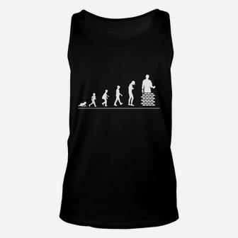 Born To Be A Bricklayer Unisex Tank Top | Crazezy