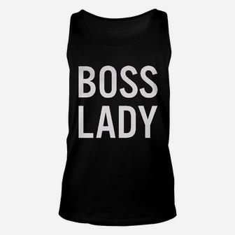Boss Lady Unisex Tank Top | Crazezy AU