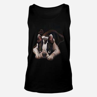 Boston Terrier Gift, Spirit Animal, Boston Terrier Unisex Tank Top | Crazezy
