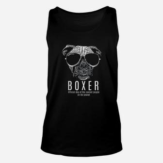 Boxer Official Dog Of The Coolest Pup Lovers Unisex Tank Top | Crazezy