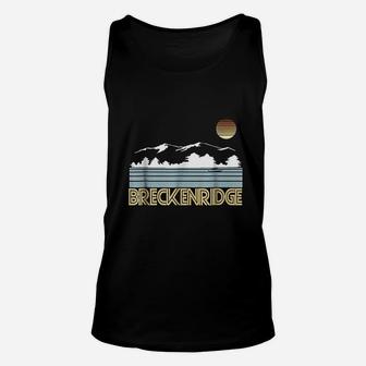 Breckenridge Retro Colorado Ski Clothing Unisex Tank Top - Thegiftio