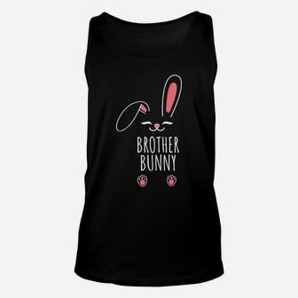Brother Bunny Funny Matching Easter Bunny Egg Hunting Unisex Tank Top | Crazezy AU